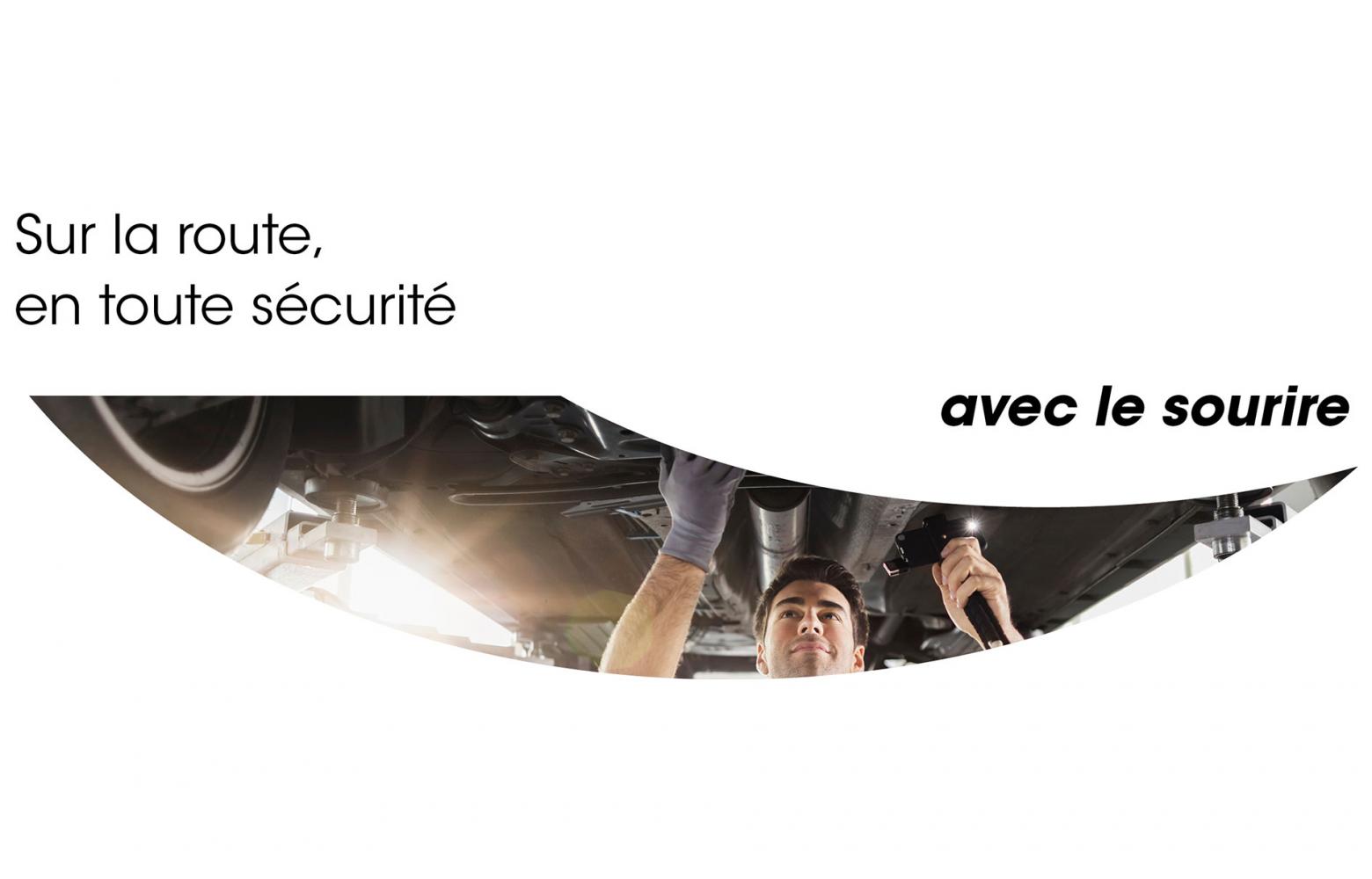 Sur la route en toute sécurité